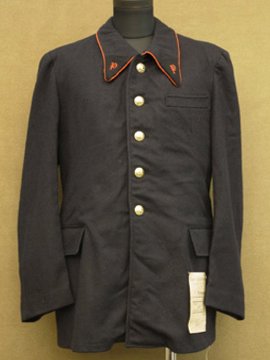 cir. 1930 - 1940's dead stock French postman wool jacket