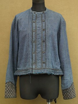 cir. 1940's indigo blouse / jacket