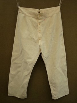 late 19th - early 20th c. linen underpants