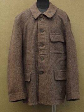 cir. 1930 - 1950's dead stock wool work jacket