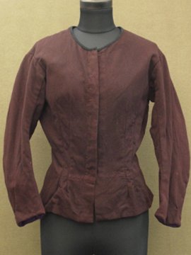 cir. 1880 - 1900's wool bodice 