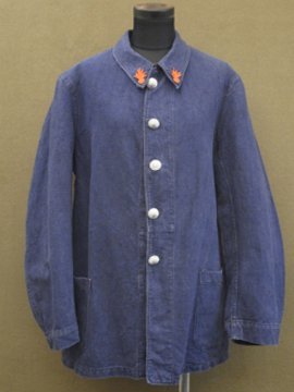 early 20th c. linen fireman jacket
