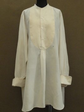 cir. 1920 - 1930's cream silk shirt