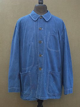 cir. 1930 - 1940's indigo work jacket