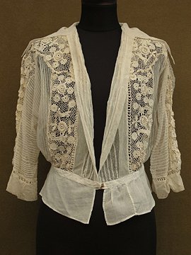 early 20th c. crochet lace blouse