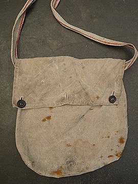 early - mid 20th c. linen shoulder bag