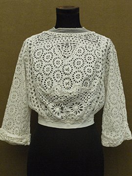1900's cutwork lace blouse
