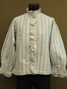 early 20th c. striped blouse