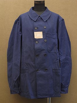 1940's-1950's dead stock double breasted work jacket