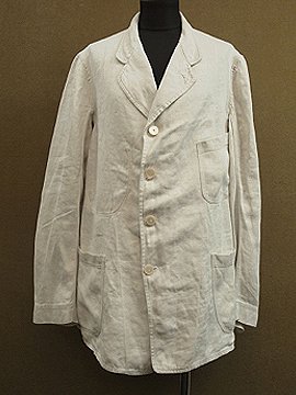 cir.1920-1930's linen twill jacket