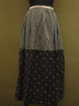 early 20th c. cotton skirt 
