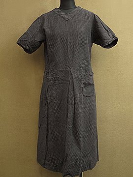 cir.1930's dots dress S/SL