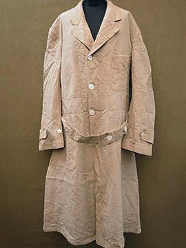 cir.1930-1940's dead stock linen coat 