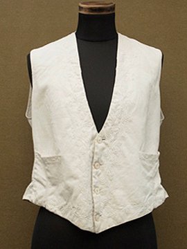 early 20th c. embroidered vest