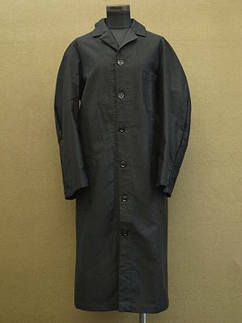 cir.1930-1940's black work coat