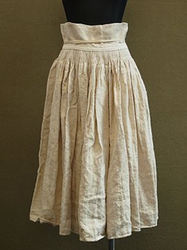 early 20th c. linen skirt