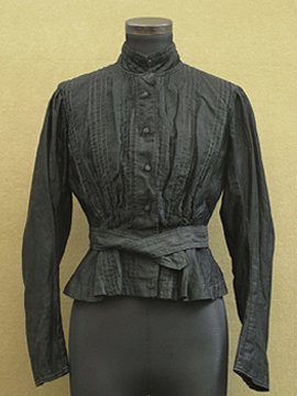 cir.1900's black jacket / bodice