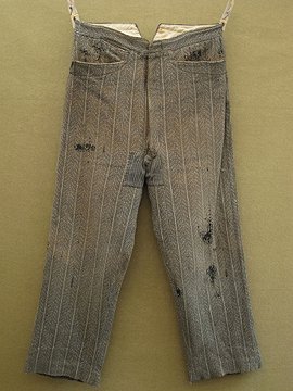 cir.early 20th c. gray wool trousers