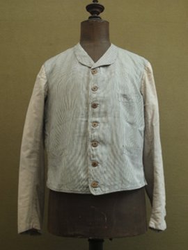 cir. early 20th c. striped gilet / jacket