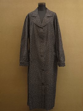 cir.1930-1940's printed work coat dead stock 
