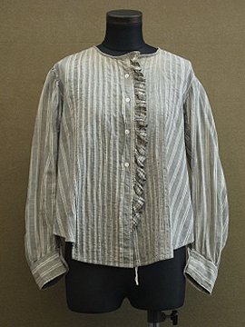 early 20th c. striped blouse 