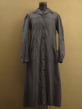 1930-1940's printed work coat 