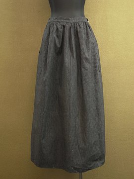 early 20th c. striped apron 