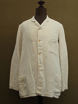 early 20th c. white linen jacket