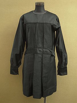 cir.1940's black work dress
