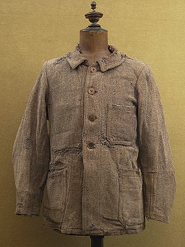 1930-1940's brown wool work jacket 