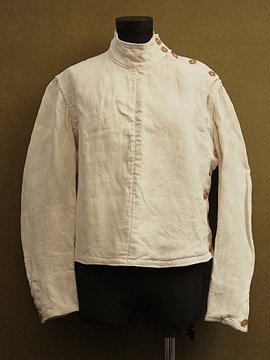 cir. early 20th c. linen fencing jacket