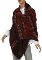 NEW ETRO MILANO LUXURY WOOL SILK GEOMETRIC PRINT OVERSIZED SCARF WRAP SHAWL