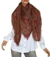 NEW ETRO MILANO LUXURY MODAL CASHMERE PAISLEY PRINT OVERSIZED SCARF WRAP SHAWL