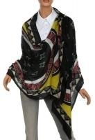 NEW ETRO MILANO LUXURY 100% CASHMERE MULTICOLOR PAISLEY PRINT SCARF WRAP SHAWL