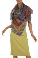 NEW ETRO MILANO MULTI COLOR PAISLEY PRINT OVERSIZED SCARF WRAP SHAWL STOLE