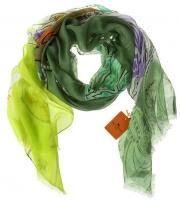 NEW ETRO MILANO MODAL LINEN PAISLEY PRINT LOGO SCARF WRAP SHAWL XLONG