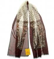 NEW ETRO MILANO LUXURY PAISLEY PRINT LOGO WOOL SILK NECK SCARF WRAP SHAWL
