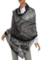 NEW ETRO MILANO LUXURY 100% CASHMERE PAISLEY ANIMAL PRINT SCARF WRAP SHAWL