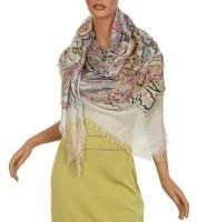 NEW ETRO MILANO LUXURY MODAL CASHMERE PAISLEY OVERSIZED XLARGE SCARF WRAP SHAWL