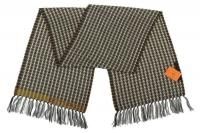 NEW ETRO MILANO LUXURY SOFT MULTICOLORED 100% WOOL LOGO FRINGED SCARF WRAP SHAWL