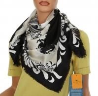 NEW ETRO MILANO LADIES  LUXURY 100% SILK PAISLEY PRINT FOULARD SCARF WRAP SHAWL