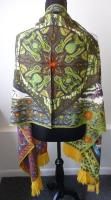 Etro NWT Large Oblong Wool Colorful Etro Print Scarf Wrap Shawl Retail $575.
