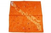 Authentic HERMES MINI Silk Scarf - La Voie Actee(Milky Way) : NWT