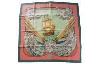 Authentic HERMES Silk Scarf - ZEPHYR : NWOT
