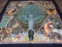 HERMES SILK SCARF Carre  90cm 