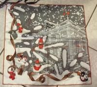 Hermes Limited Edition Christmas Scarf 