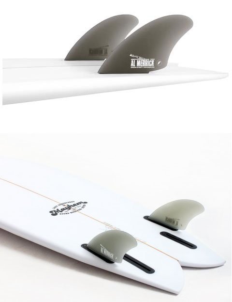 Futures CI Twin Keel AMK (ツインフィン) - ここが世界のトップシェイパーボードマーケットO'Side Surf!  Almerrick/Pyzel/Roberts/Album/カーボンボードなどの世界トップシェイパーと最新素材のコラボショップです
