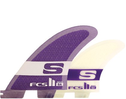 FCS ⅡSA Tri-Quad Set（サイモンアンダーソンフィン） 5フィンセット - カリフォルニア発のXTR素材&最新カスタムエポキシ