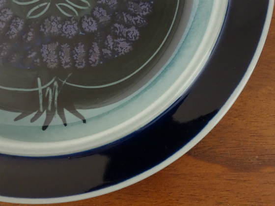 ARABIA/アラビア Fructus/フラクタス プレート20cm ブルー 001|北欧