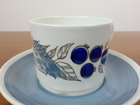 Rorstrand/ロールストランド Gille/ジッレ カップ&ソーサー 004|北欧